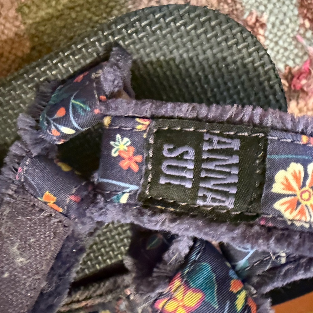 Anna Sui Sandals by TEVA with Floral Pattern. Comfy and stylish!